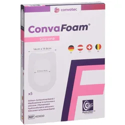 Convafoam Silicone Verband Multisite 14x19,8 Cm 5 St