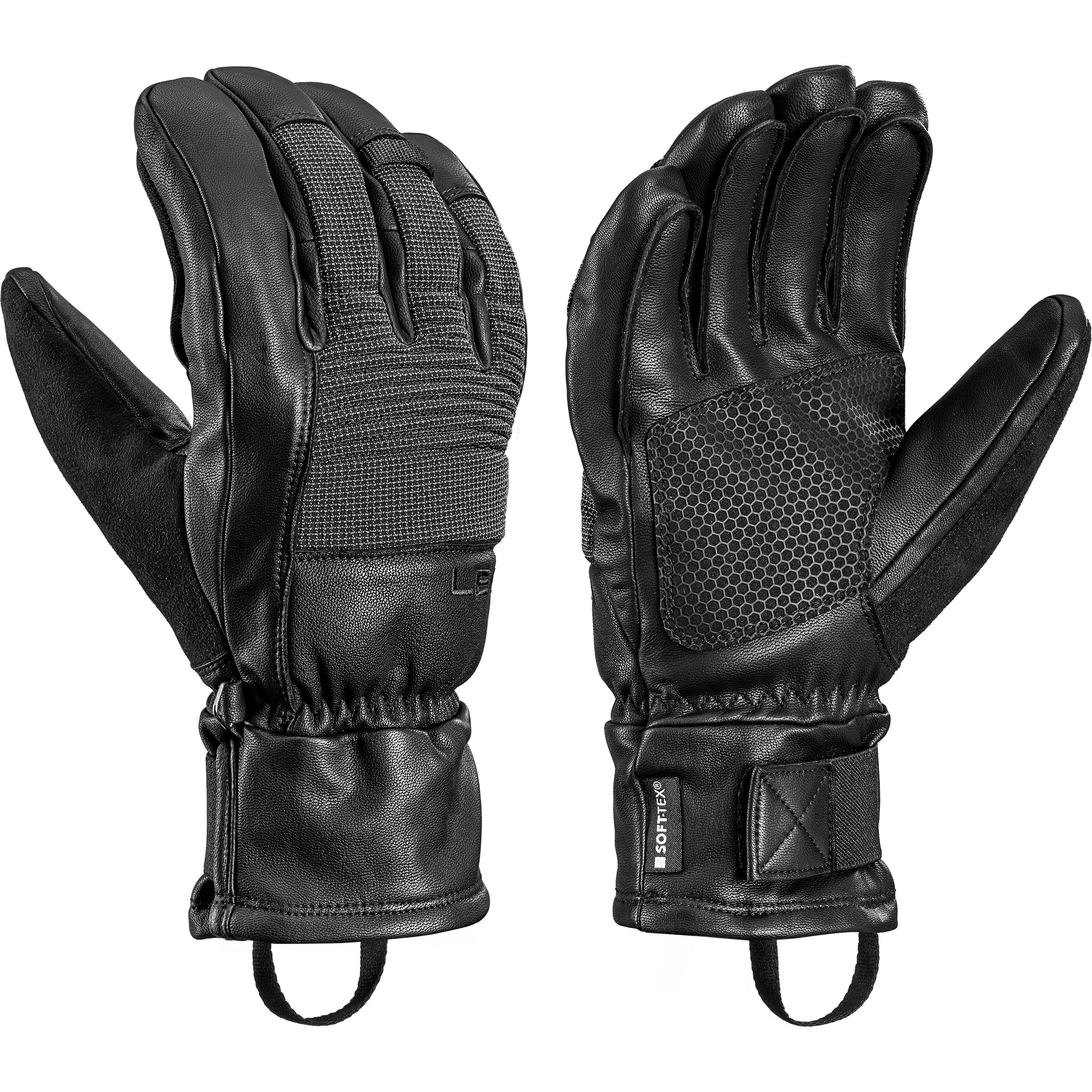 Leki Tyton Zero Skihandschuhe schwarz Größe 11 Skifahren