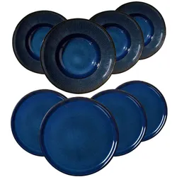Ritzenhoff & Breker, Geschirrset, Aradeo Pizza & Pasta Set (8 Stk.)