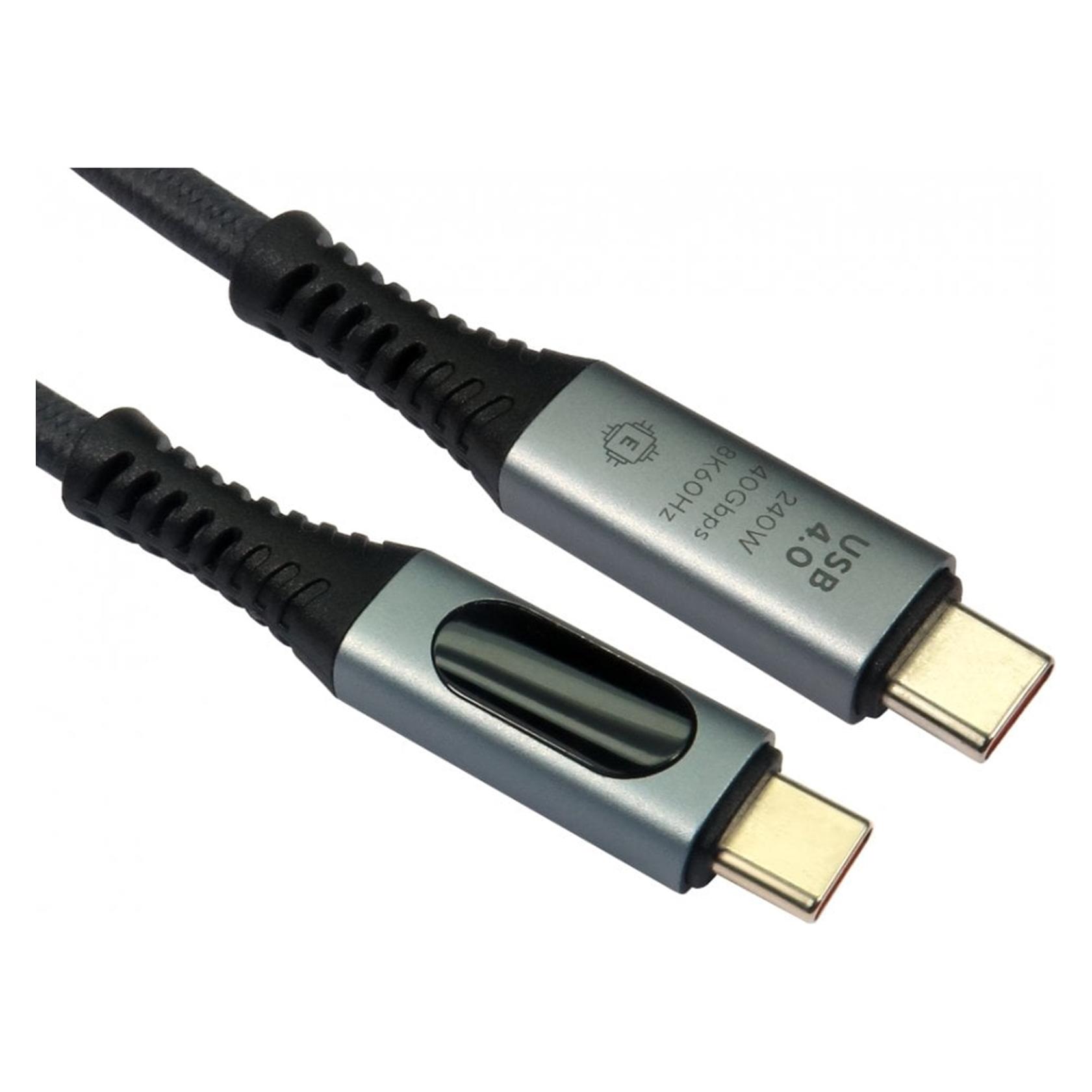 Cables Direct 1m 40Gbps USB-C 240W (1 m, USB 3.2 Gen 2x2, 240 W) (NLMOB4-5001WD)