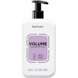 Kemon, Shampoo, Volume Body-Building Shampoo 1000ml (Flüssiges Shampoo, 1000 ml)