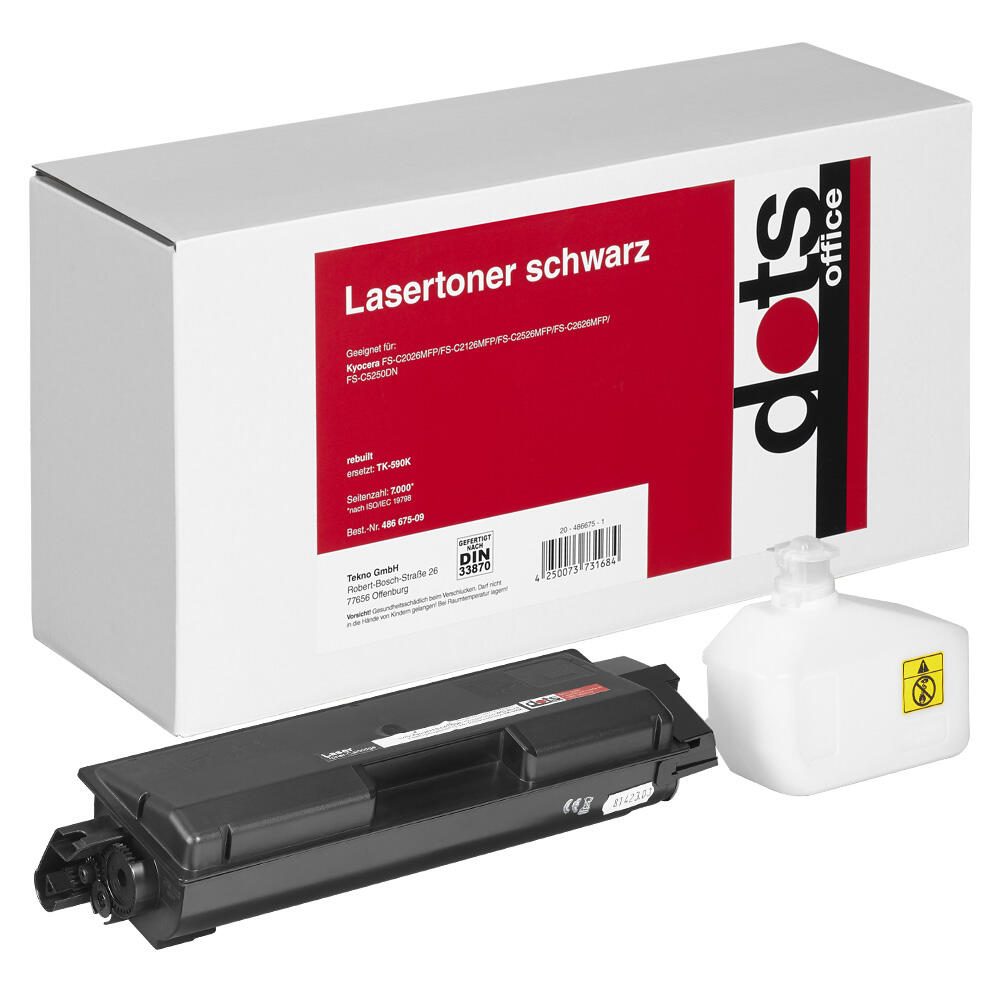 dots Toner kompatibel zu Kyocera TK-590K schwarz 2893,0000-DOTS