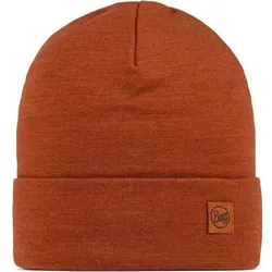 BUFF Herren HEAVYWEIGHT MERINO WOOL Mütze LOOSE, Größe ONE SIZE in Rot 330