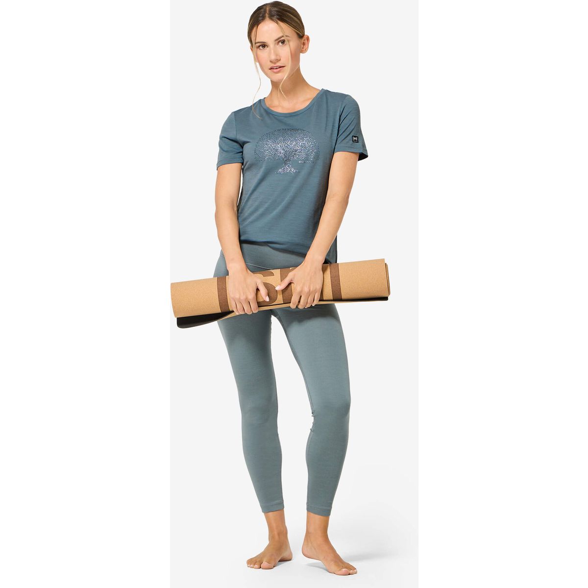 Super.Natural W Tree OF Knowledge Tee stormy weather/stormy weather gl (74I) XL SNWP0306674IXL