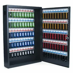 1x Schlüsselkasten Deluxe für 100 Schlüssel inkl Anhänger und Einwurfschlitz
