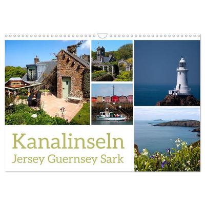 Kanalinseln - Jersey Guernsey Sark (Wandkalender 2026 DIN A3 quer), CALVENDO Monatskalender