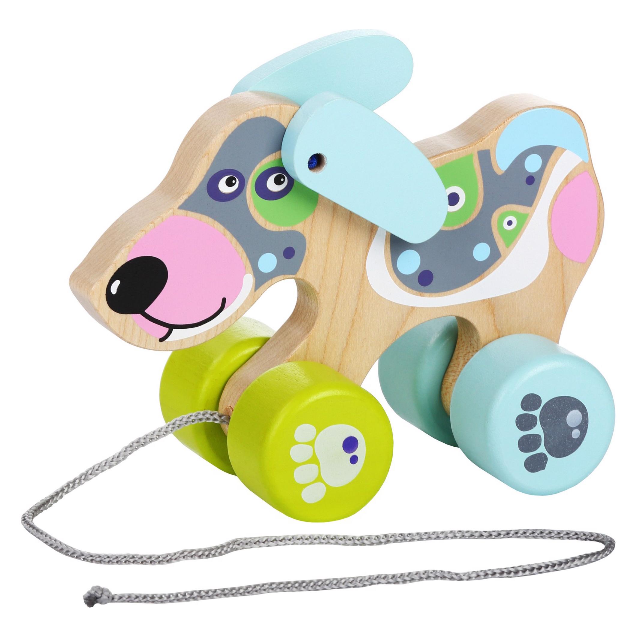 Cubika Hund aus Holz Ziehfigur (13788955)