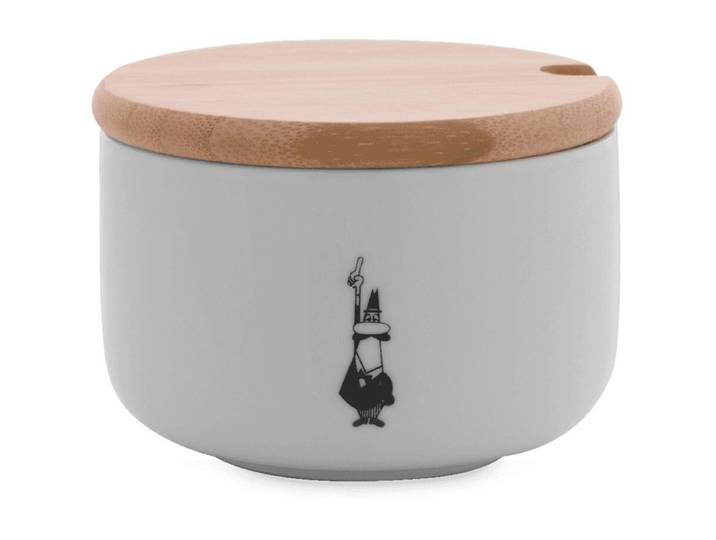 Zuckerdose Bialetti Weiss Porzellan/Keramik D 9.3 cm