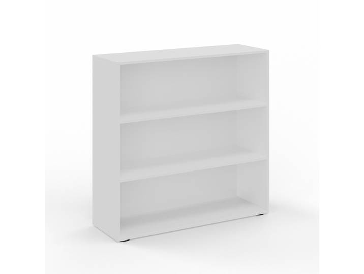 Regal Tradingzone GO Swiss 120.0 x 40.0 cm, Weiss/Weiss, 3 Ordner hoch, Neu - Optimal für Büro und Organisation