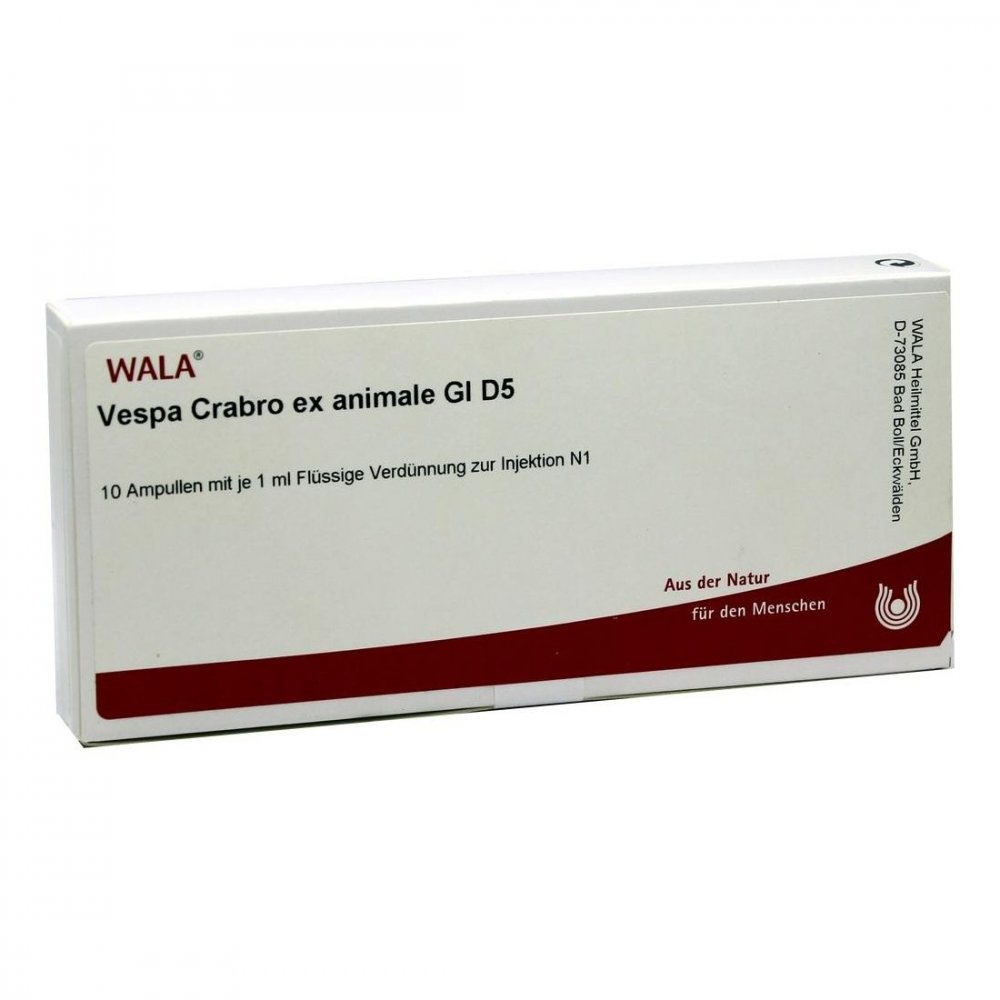 WALA Heilmittel GmbH Vespa Crabro Ex Animale Gl D5 Ampullen 04625240
