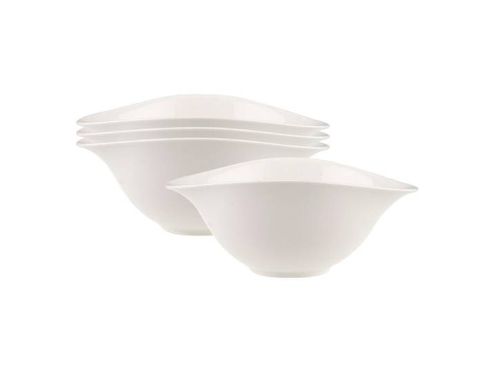 Villeroy & Boch Salatschalen Vapiano weiß 780 ml 4-tlg., Weiß, Keramik, Geschirr, Schalen & Schüsseln, Salatschüsseln