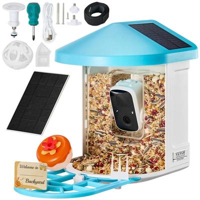 Tools, Home & Hobby 2K Smart Bird Feeder Camera With AI Identification And Solar Power 2K Smart Bird Feeder Camera With AI Identification And Solar Power