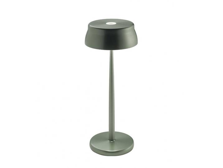 ZAFFERANO set de 2 lampes de table SISTER LIGHT Wi-Fi (Vert - aluminium anodisé)