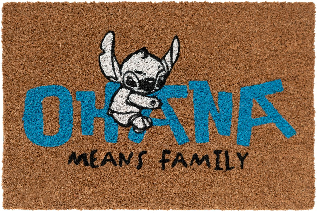 Disney Lilo & Stitch Deurmat Ohana means family