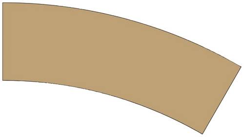 NOCH 53841 H0 Easy-Track Trassenelement (B x H) 77.5mm x 4mm 476.25mm