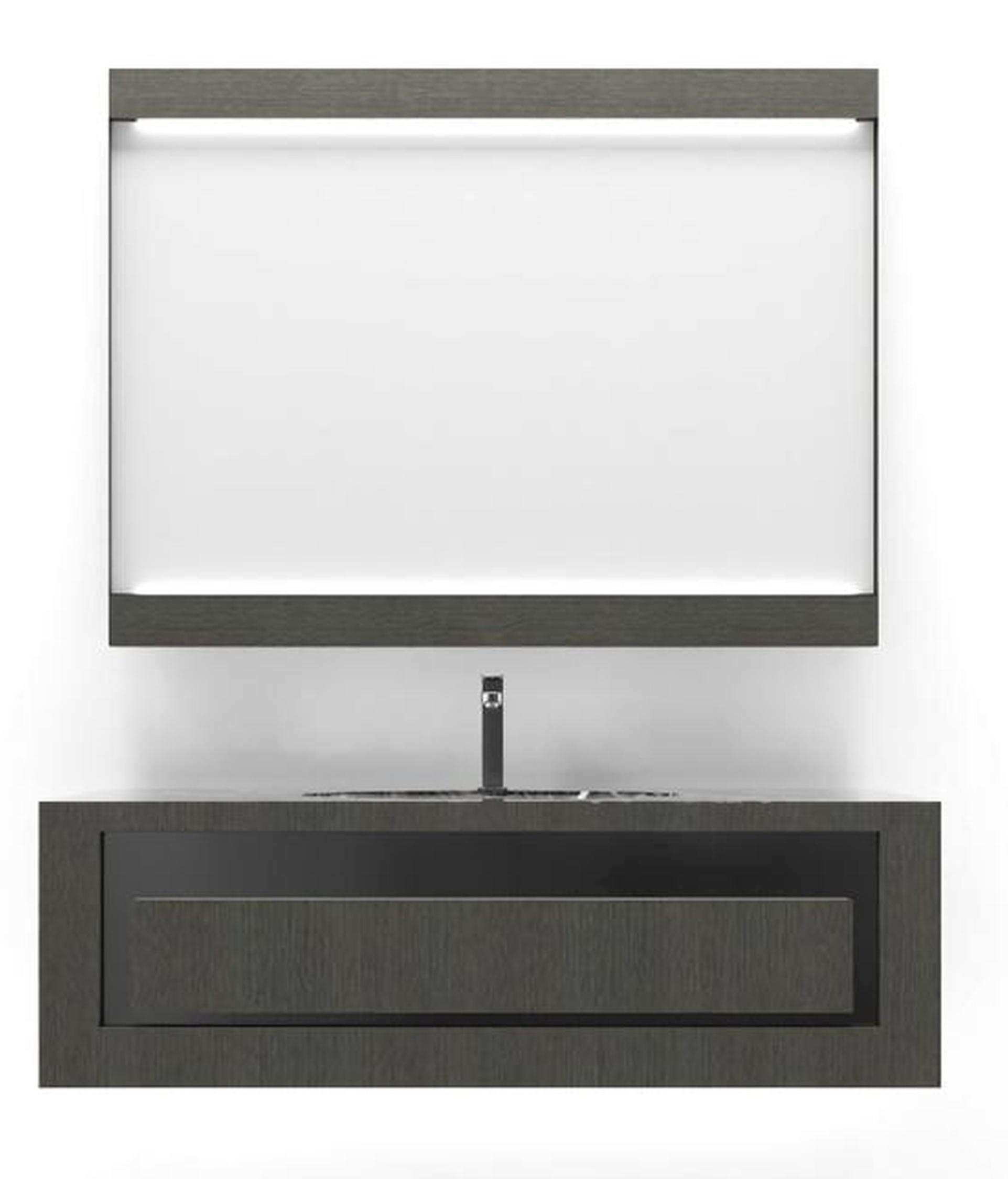 Grau Badezimmer Waschbecken Armaturen Italien Stil Exzellenz Ästhetik Eleganz