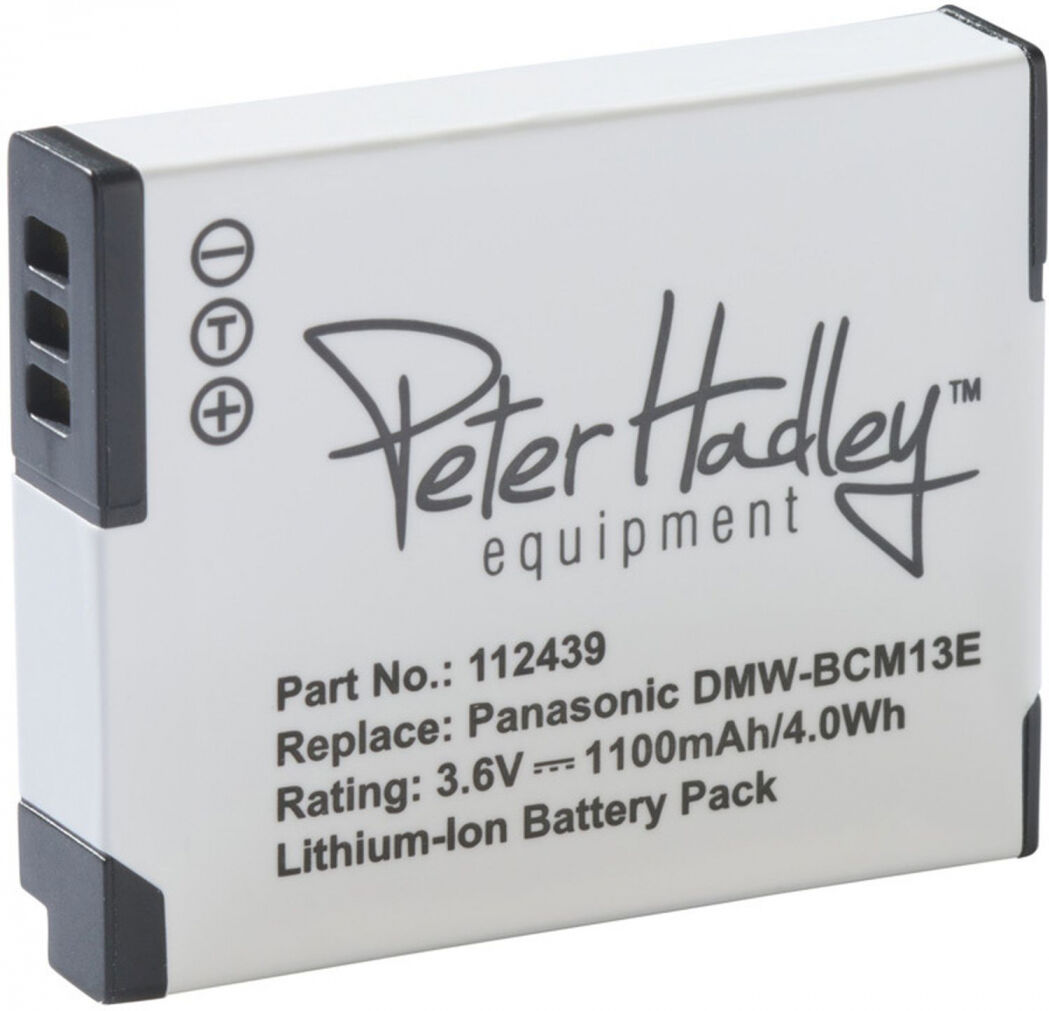 Peter Hadley Batterie Panasonic DMW-BCM13E