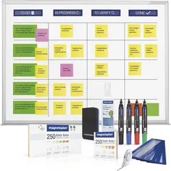 Magnetoplan, Präsentationstafel, Scrumboard (120 x 90 cm)
