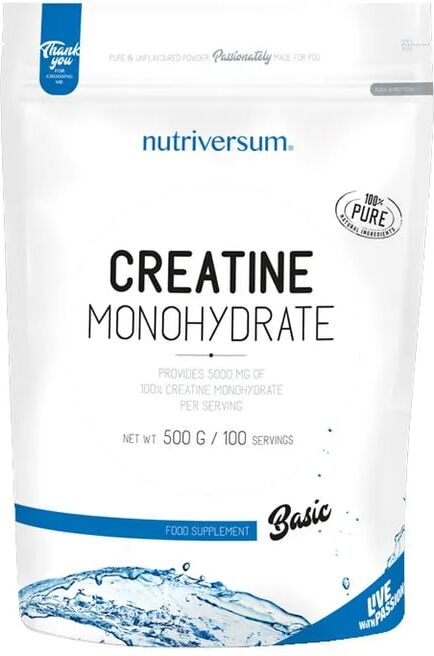Nutriversum Basic Creatine Monohydrate 500g