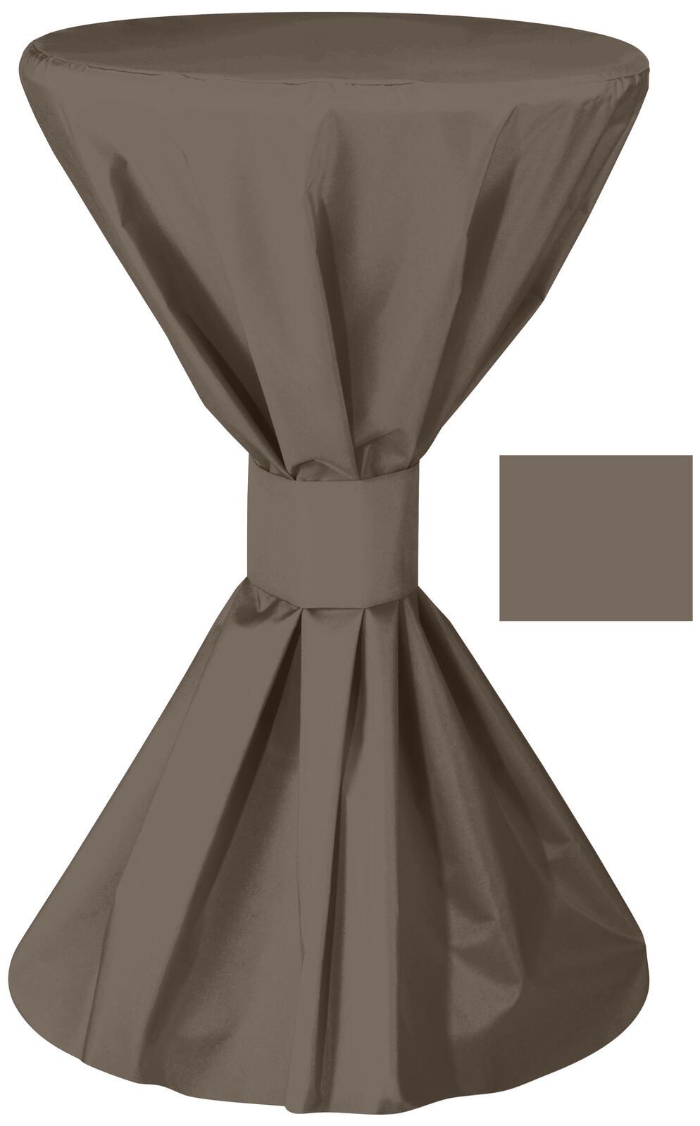 MFG Freizeitmöbel Stehtischhusse taupe Ø 70 cm 8000010