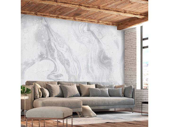 Vlies Fototapete Cloudy Marble 150cm