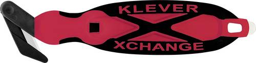 KLEVER KCJ-XC-30R XChange 30 Sicherheitsmesser Rot-Schwarz, 10St.