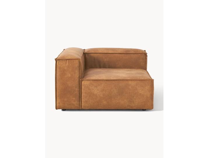 Module d'angle en cuir Lennon