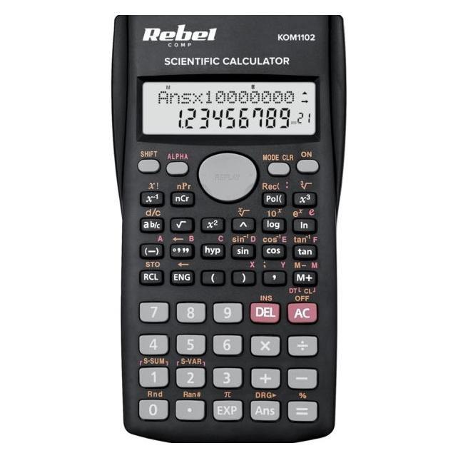 Rebel Wissenschaftlicher Taschenrechner SC-200 (Batteriebetrieb) (KOM1102)