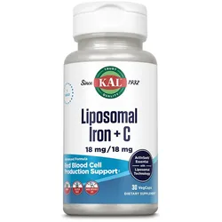 Liposomales Eisen+c 18 Mg/18 Mg Kal Kapseln 30 St