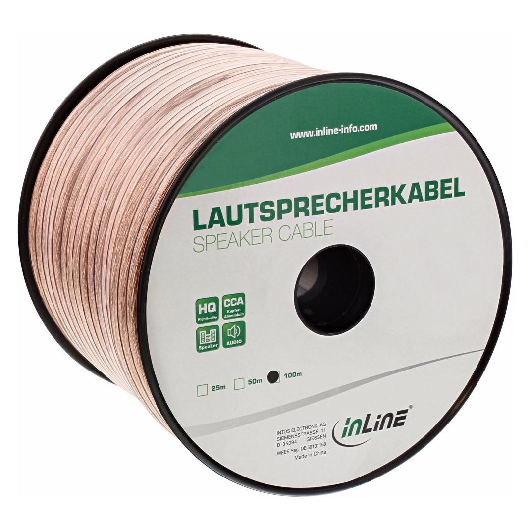 InLine Lautsprecherkabel (25 m, 4 mm²) (98425T)