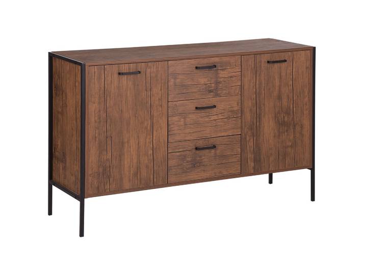 SIDEBOARD Dunkler Holzfarbton Tifton