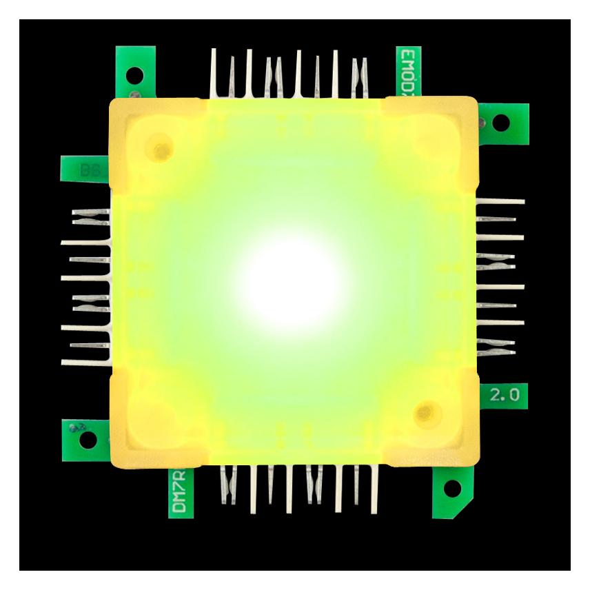 Allnet Brick'R'knowledge LED Color Brick gelb (Diverse) (ALL-BRICK-0416)
