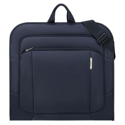 Kleidersack SAMSONITE "RESPARK", Gr. B/H/L: 55cm x 54cm, blau (dunkelblau), Kleidersäcke, Garment Sleeve Kleiderhülle