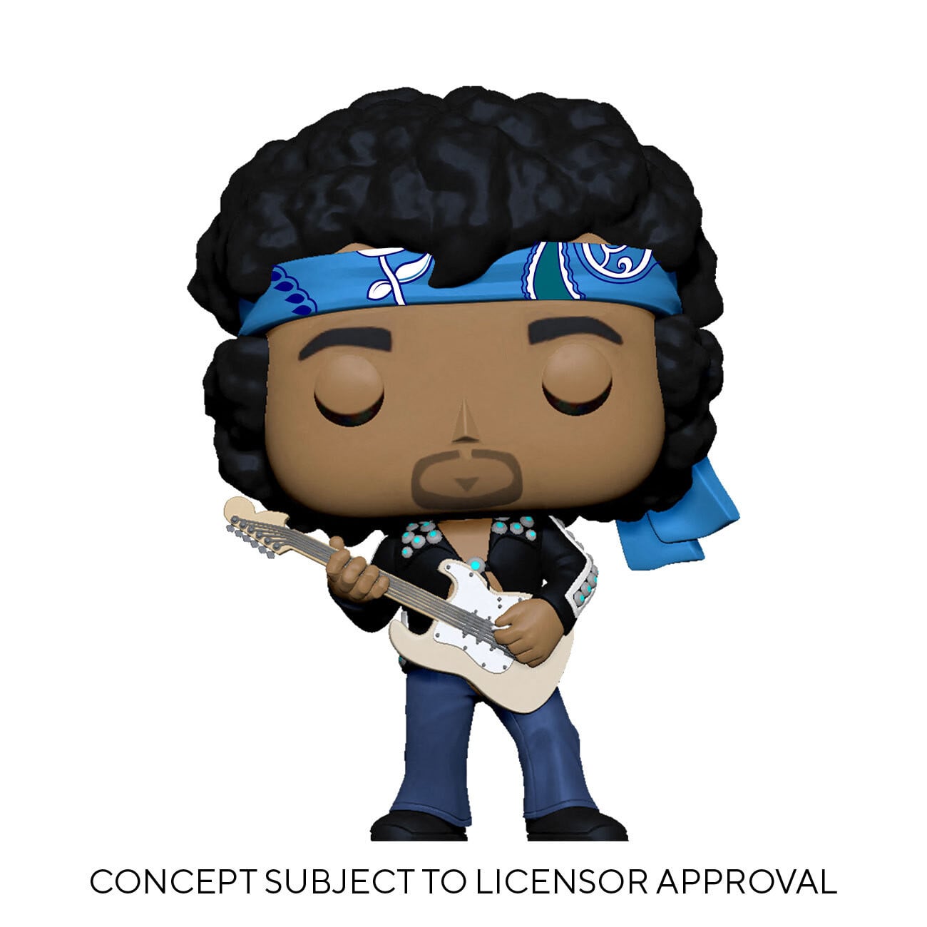 Funko Pop! Vinyl figuur Authentieke Hendrix - Jimi Hendrix 244