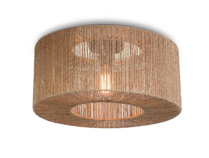Plafonnier en jute D50