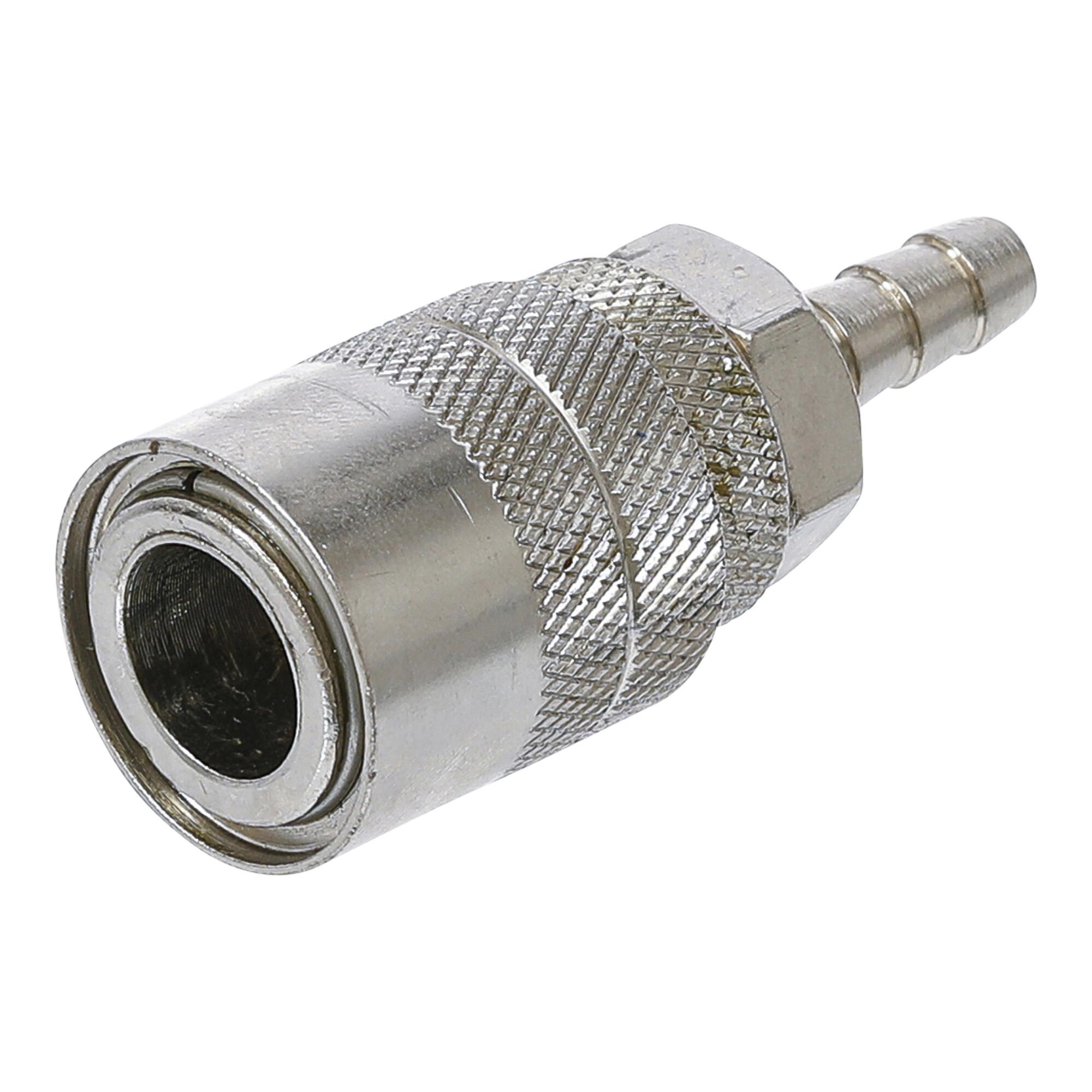 BGS Druckluft-Schnellkupplung mit 6 mm Schlauchanschluss 7058, USA / Frankreich ; BGS technic)