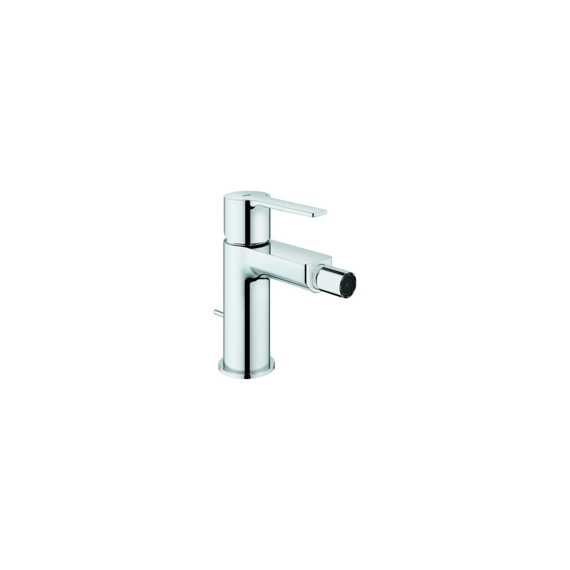 Grohe Bidet-Einhebelmischer Lineare 1/2", Ablaufgarnitur, chrom (33848001)