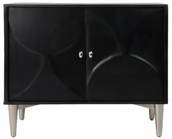 "Sagebrook Home 38"" Ventric Carved Wood 2 - Door Chest, Rectangular, 32""H - 38"" x 17"" x 32"""