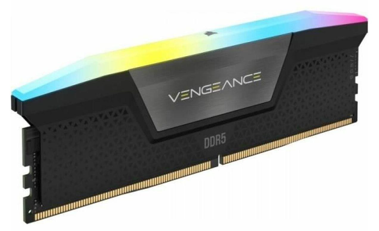 Corsair Vengeance RGB DDR5 RAM 32GB 2x16GB DIMM 6200MHz Unbuffered