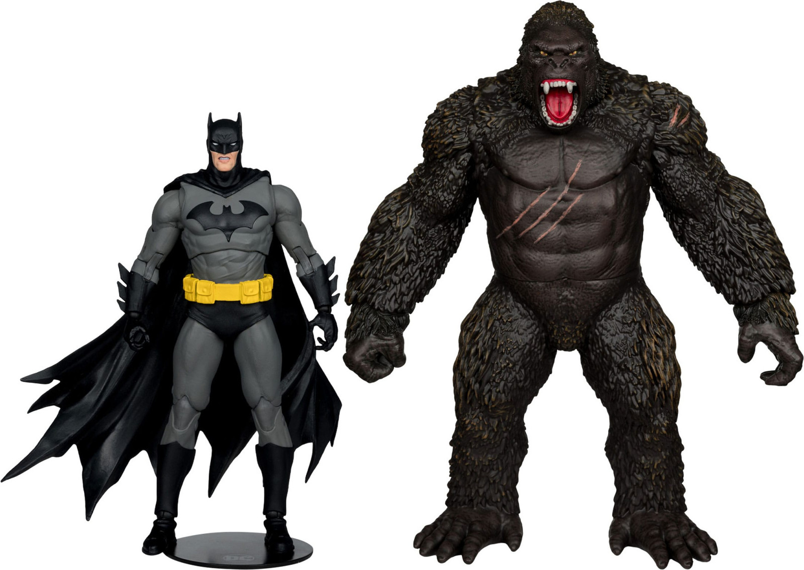 McFarlane Toys DC Justice League Monsterverse DC Multiverse Actiefiguren Batman & Kong 2-pack, 29 cm