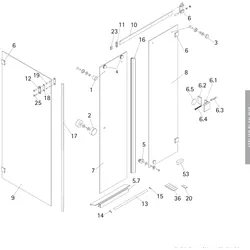 HSK Ersatzteile Dichtungssatz, Set, E160012-99 E160012-99