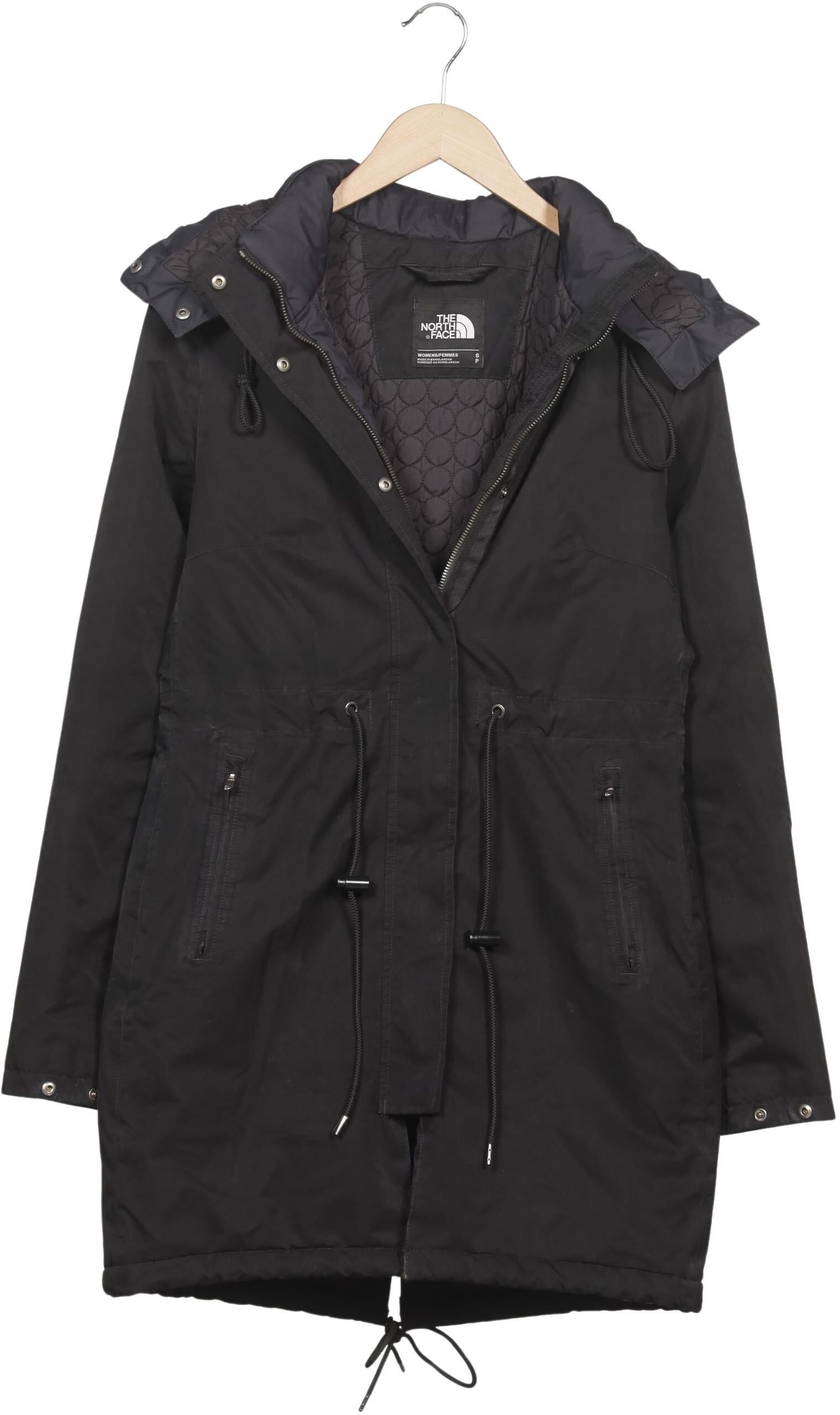 The North Face Damen Mantel, Schwarz, Gr. S, Synthetik - Second Hand