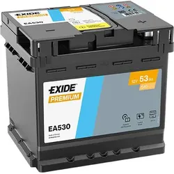 Exide EA530 Premium Carbon Boost 12V 53Ah 540A Autobatterie