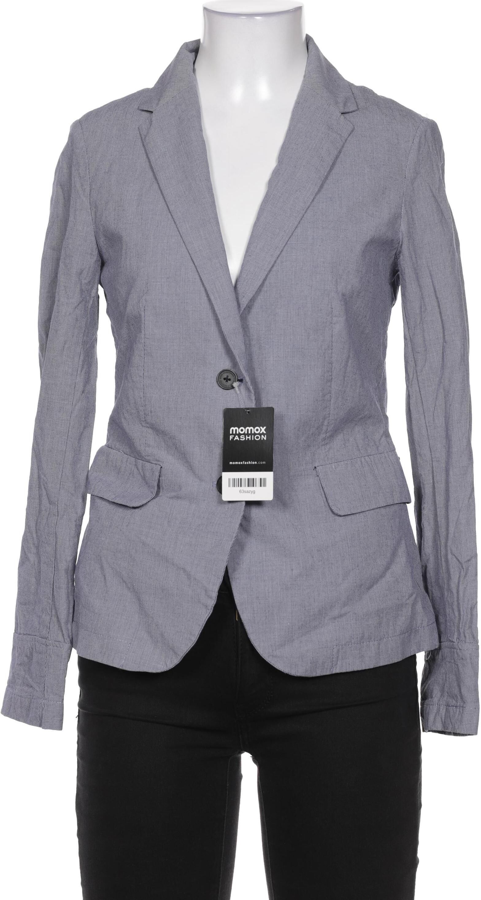 Maison Scotch Damen Blazer, Blau, Gr. EU 38 (Maison Scotch 2), Baumwolle - Second Hand