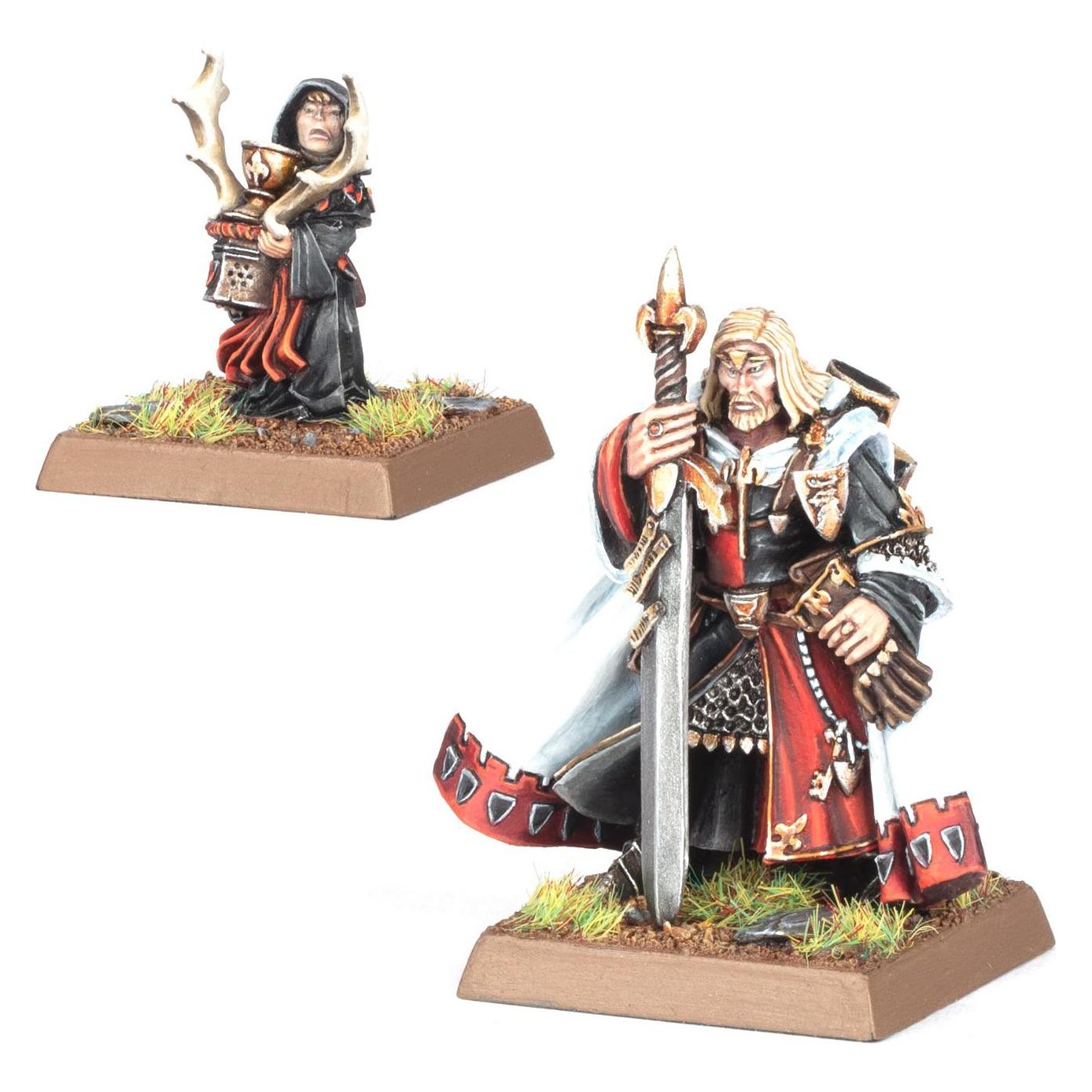 Games Workshop Warhammer ToW - Kingdom of Bretonnia Seigneur avec Arme Lourde (Metall) (99062703018)