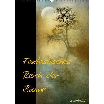 Fantastisches Reich der Bäume / Geburtstagskalender (Wandkalender immerwährend DIN A2 hoch)