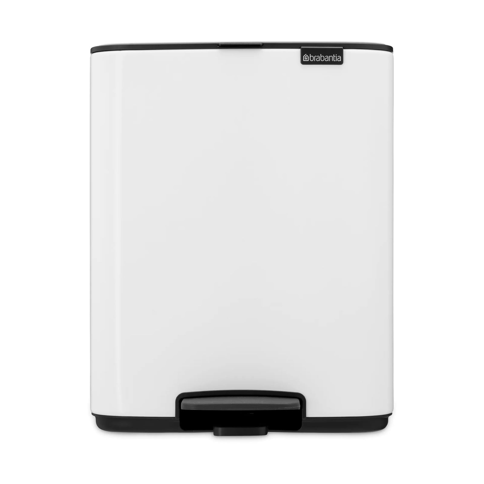 Brabantia Bo pedaalemmer 12 liter wit
