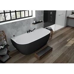 Hoesch Badewanne iSensi Vorwand 1800x800 Monolith mit Befüllung in Chrom 3863.111