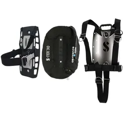 Scubapro S-Tek Pure System, Harness, Donut Wing 13kg, Single Tank Adapter