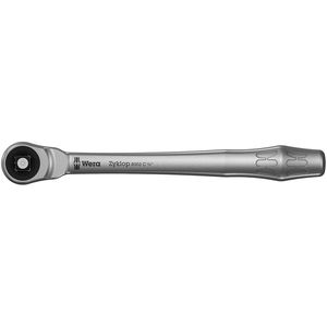 Wera Umschaltknarre Zyklop Metal-Knarre 8003 C, 1/2 Zoll, feinverzahnt, mit Durchsteckvierkant